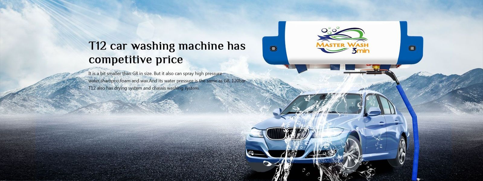 품질 Touchless Car Wash Machine 공장